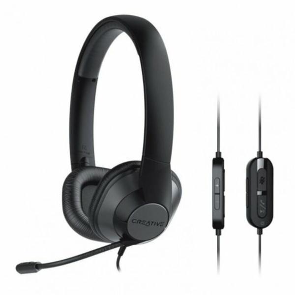 Auriculares com microfone Creative Technology HS-720 V2 Preto