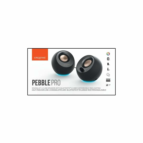 Altifalante PC Creative Technology Pebble Pro 2.0 Preto