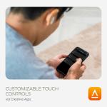 Auriculares Creative Technology 51EF1180AA000 Cinzento