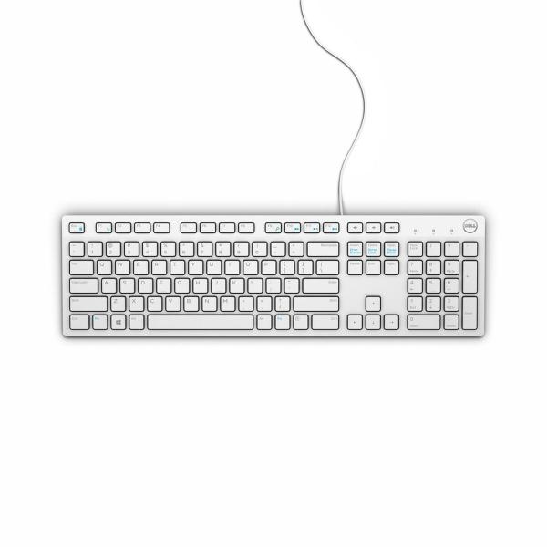 Teclado Dell KB216 Branco QWERTY