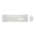 Teclado Dell KM5221W-WH-SPN Branco Preto Qwerty espanhol