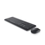 Teclado e Rato Dell KM3322W Qwerty US Preto QWERTY