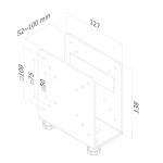 Suporte Neomounts THINCLIENT-20       