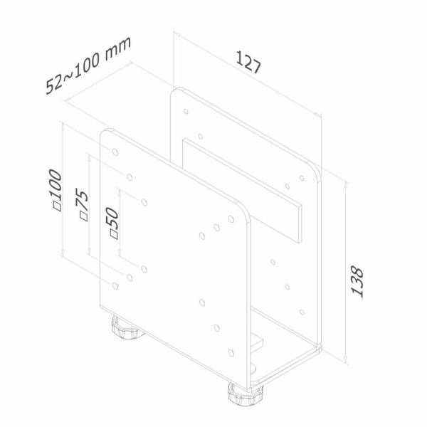 Suporte Neomounts THINCLIENT-20       