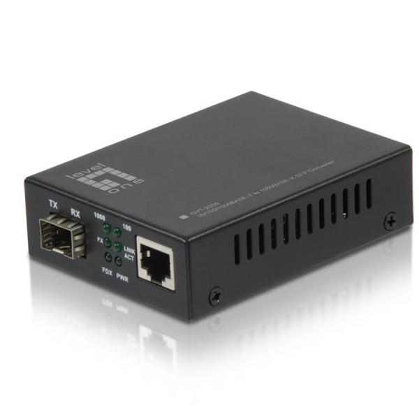 Conversor Rede 10/100/1000BASE - T - 1000BASE - X SFP - GVT - 2000 - LEVEL ONE