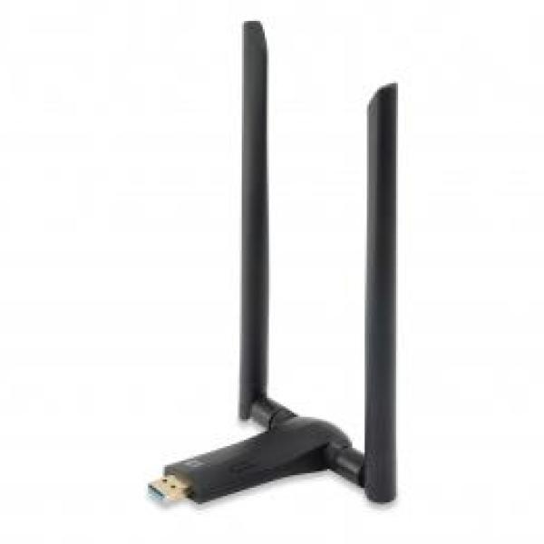 Adaptador USB AC1200 Dual Band Wireless, 1 - 13 Channel - WUA - 1810E - LEVEL ONE
