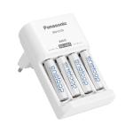 Carregador de pilhas Panasonic K-KJ51MCD40E Baterias x 4