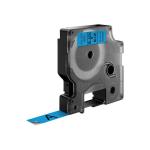 Cinta laminada para máquinas rotuladoras Dymo D1 45016 12 mm LabelManager™ Azul Preto (5 Unidades)