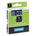 Cinta laminada para máquinas rotuladoras Dymo D1 45016 12 mm LabelManager™ Azul Preto (5 Unidades)