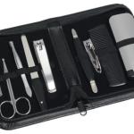 Kit Manicure e Pedicure p/ Viagem (10 Peças)