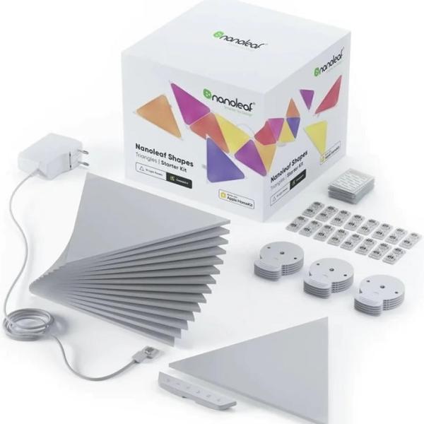 Pack 15x Painéis de Luz LED Triângulos - NANOLEAF