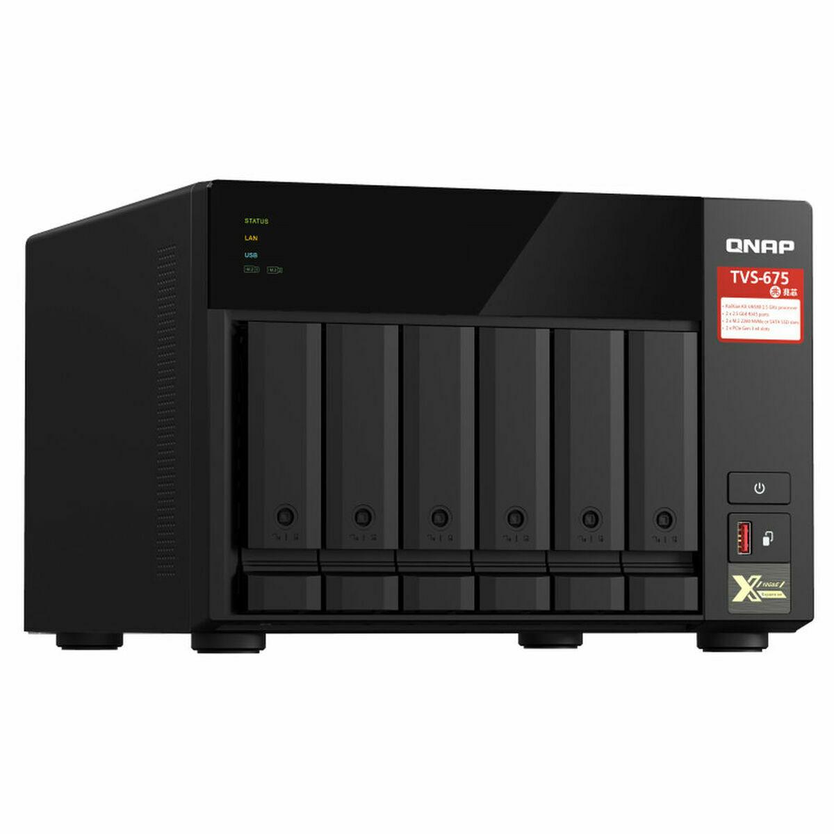 Armazenamanto em Rede NAS Qnap TVS-675-8G Preto