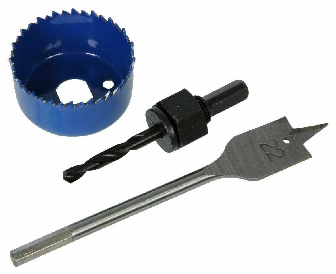 Pack de 2x Brocas + Serra Circular - KINZO