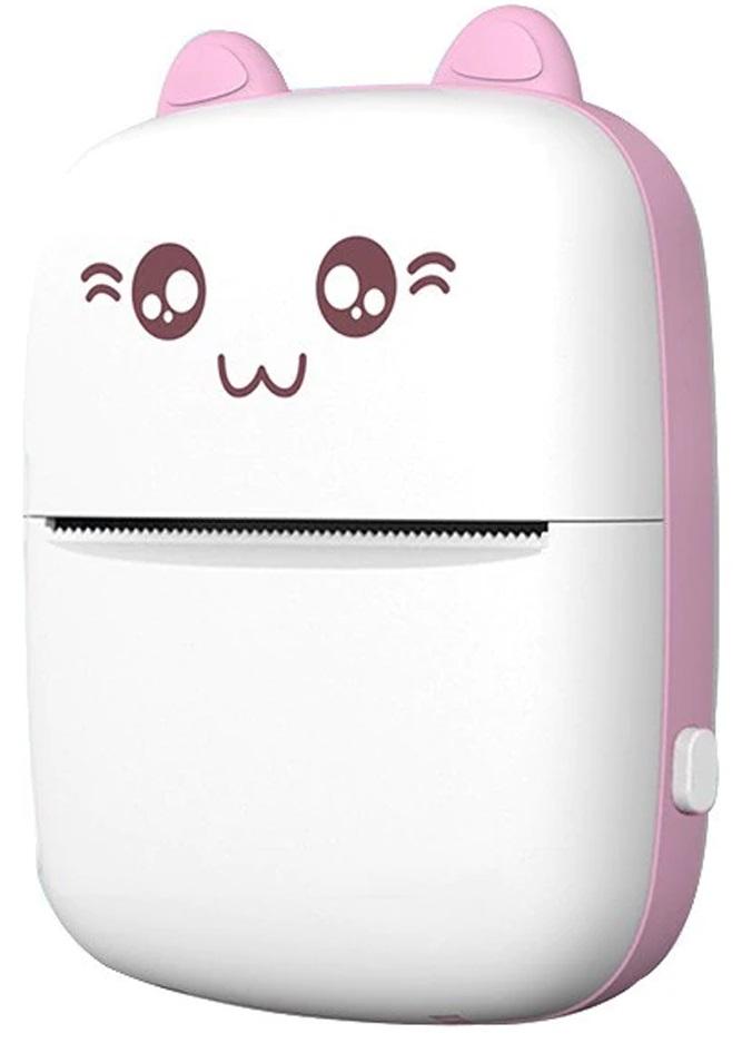 Mini Impressora Térmica Bluetooth KatPrint (Rosa)