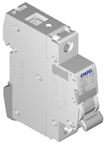 Disjuntor MT - 1P - 4,5kA - C - 10A Série MODUS55 - EFAPEL