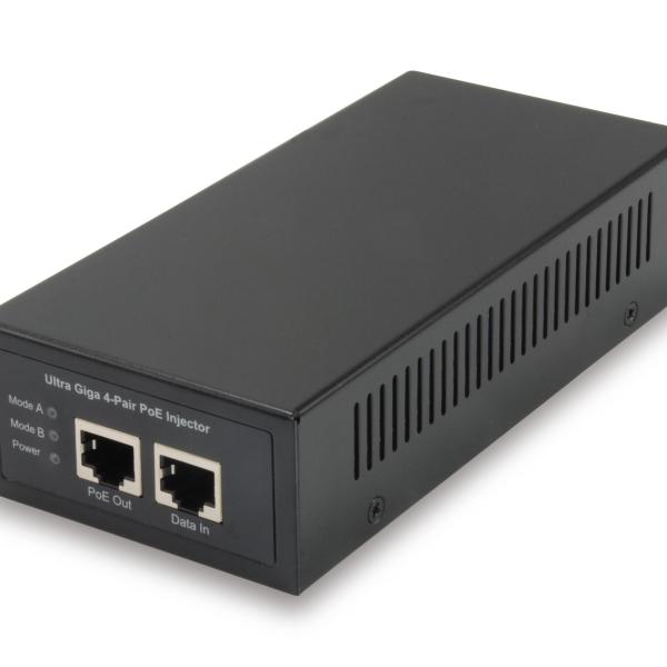 Injector Corrente LEVEL ONE Gigabit PoE, 60W, 802.3at PoE+ - POI - 5001
