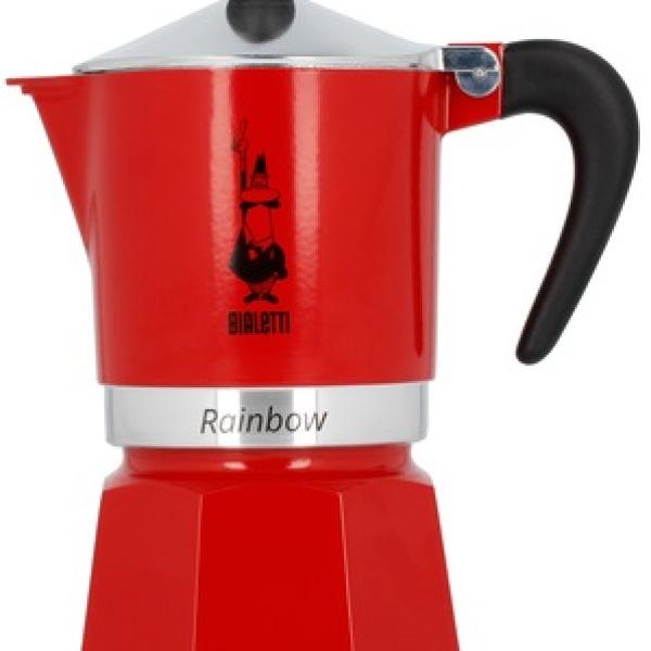 Cafeteira Rainbow Maker 150ml (Vermelho) - BIALETTI