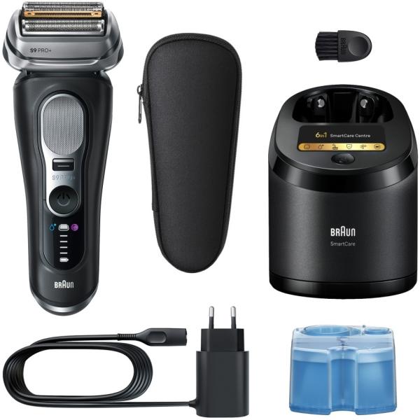 Máquina de Barbear Series 9 Pro+ 9660CC (Prateado) - BRAUN