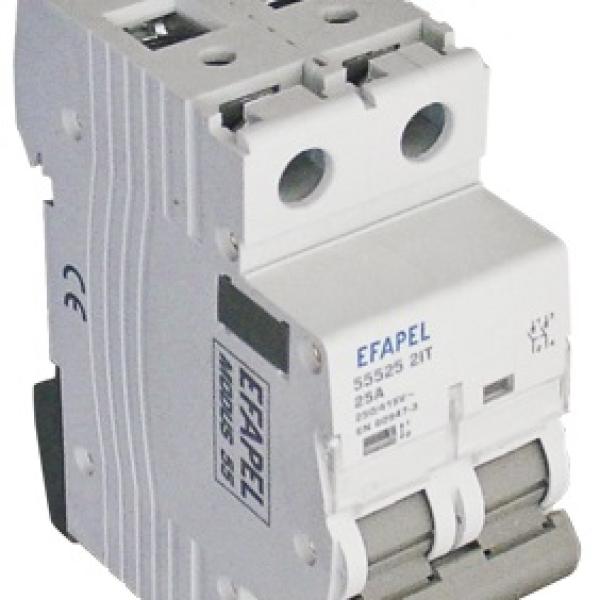 Interruptor 2P - 250/415V 25A Série MODUS55 - EFAPEL