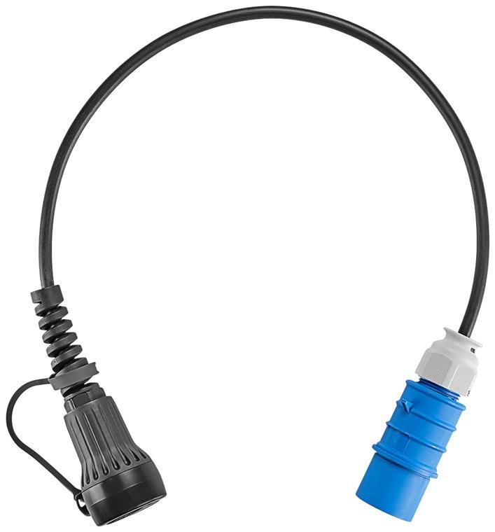 Adaptador de Carregamento CEE Universal Tipo 2 / 7.4kW / 32A / 0,96m - LAPP