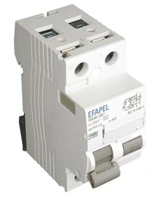 Interruptor Dif. 2P. 300mA a 40A Série MODUS55 - EFAPEL