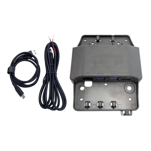 Hub USB Gamber Johnson 7160-1393-02 Preto