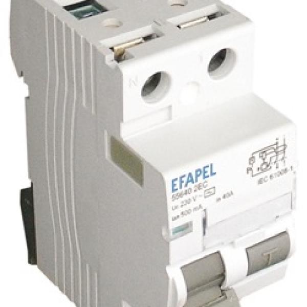 Interruptor Dif. 2P - 30MA AC63A Série MODUS55 - EFAPEL