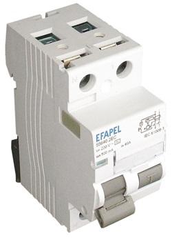 Interruptor Dif. 2P - 30MA AC63A Série MODUS55 - EFAPEL