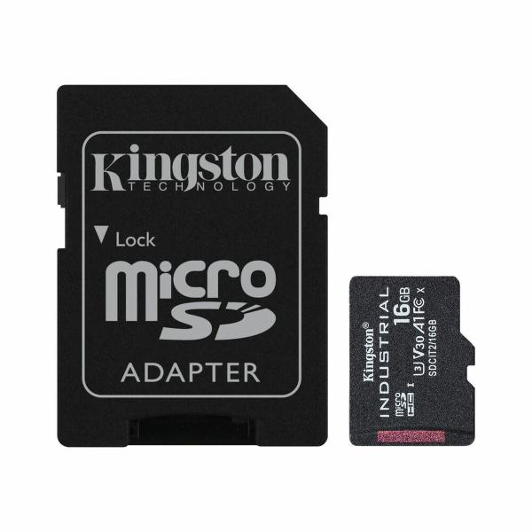 Cartão de Memória Micro SD com Adaptador Kingston SDCIT/16GB 16GB 16 GB