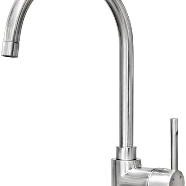 Torneira Misturadora SP 995 c/ Bico Giratório (Inox) - TEKA