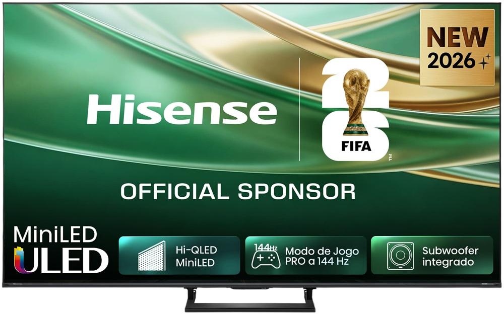 Smart TV Mini LED 55 Series E8S (2026) 4K UHD VIDAA - HISENSE