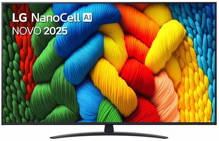 Smart TV 55 NanoCell AI 55NANO81A6A 4K Ultra HD Wi - Fi (Preto) - LG