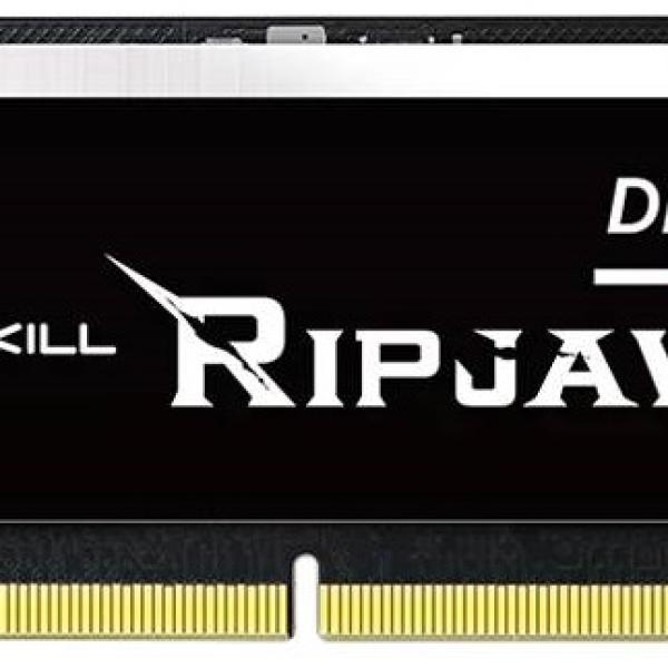 Memória RAM SO - DIMM Ripjaws 32GB (1x32GB) DDR5 - 5600MHz (Intel XMP) CL40 - G.SKILL