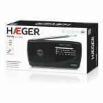 Rádio AM/FM Haeger PR-TRI.002A Preto