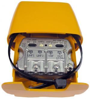 Amplificador de Mastro 3E/1S UHF [dc] UHF - VHFmix - TELEVES 561721