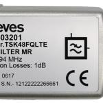 Filtro LTE/5G MR (Medium Rejection) c/ Passagem DC 47...694MHz (C.48) Conector F - TELEVES 403201