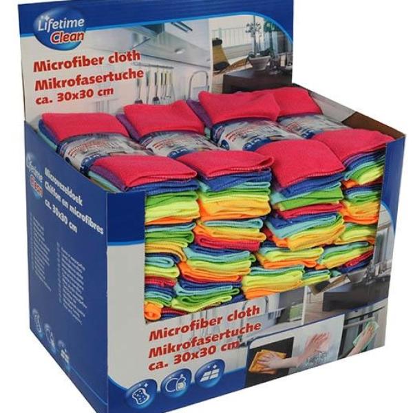 Pack 8x Panos de Microfibra (30 x 30mm) - LIFETIME CLEAN