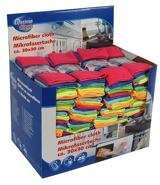 Pack 8x Panos de Microfibra (30 x 30mm) - LIFETIME CLEAN