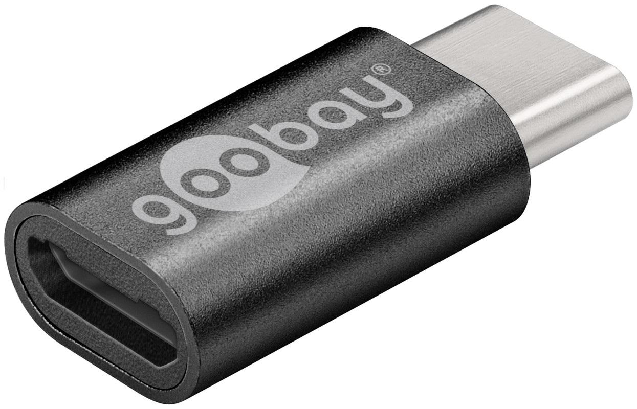 Adaptador USB - C Macho - microUSB B 2.0 Fêmea
