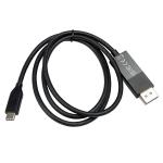 Adaptador USB-C para DisplayPort V7 V7UCDP-2M Preto