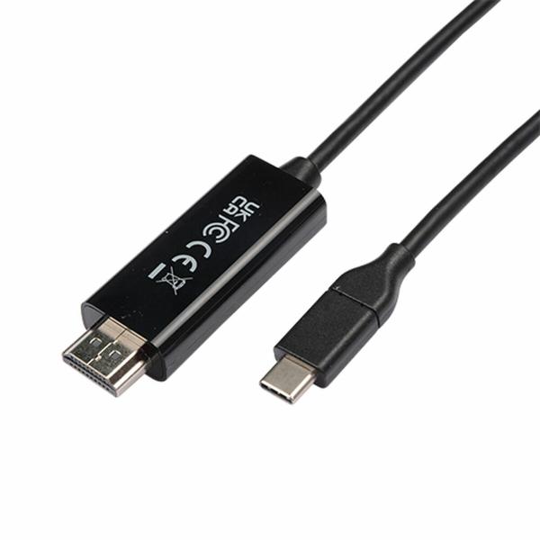 Adaptador USB-C para HDMI V7 V7UCHDMI-1M Preto 1 m