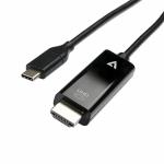 Adaptador USB-C para HDMI V7 V7UCHDMI-2M Preto