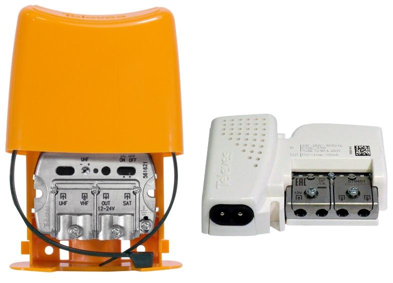 Kit Amplificador Mastro (561601) + Alimentador 12V (5796) - TELEVES 567810