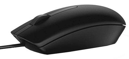 Rato Óptico USB 1000dpi (Preto) - Dell Optical Mouse MS116