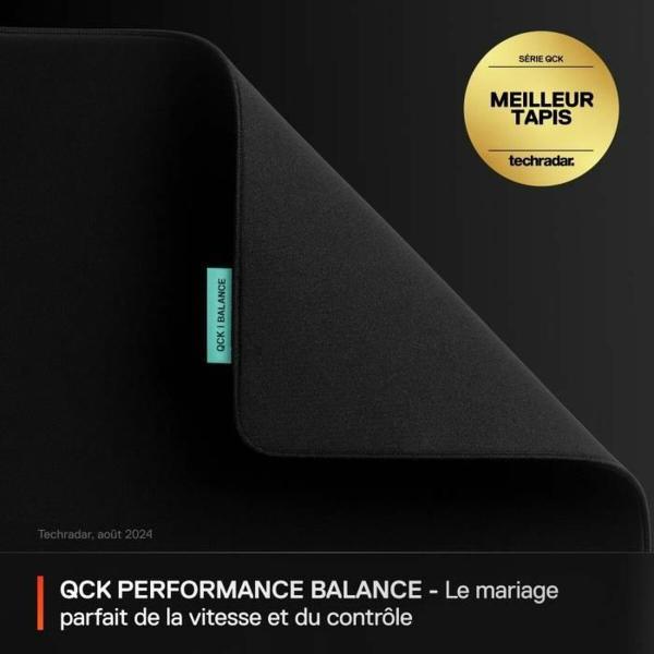 Tapete de Rato SteelSeries QcK Performance XL - Balance Preto