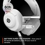 Auriculares com microfone SteelSeries Arctis Nova 5X Branco
