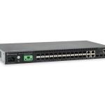 Switch LEVEL ONE 28 - Port L3 Lite Managed Gigabit Fiber,4x10GbE SFP+,4Gigabit SFP/RJ45 Combo - GTL - 2872