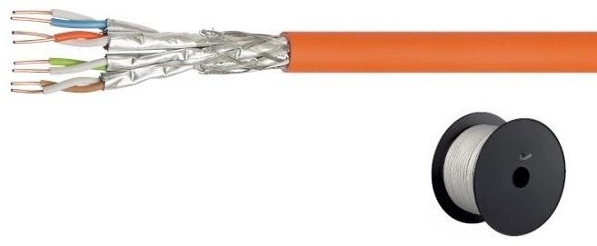 Bobine Cabo FTP CAT 7A Laranja (250 mts) - GOOBAY