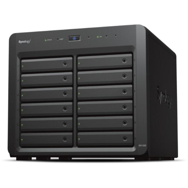 Armazenamanto em Rede NAS Synology DX1222 Preto