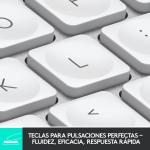 Teclado Logitech MX Keys Mini Cinzento Prateado Qwerty espanhol QWERTY